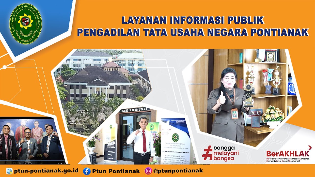 Layanan Informasi Publik di PTUN Pontianak #KIP #keterbukaaninformasipublik #PTUNPontianak