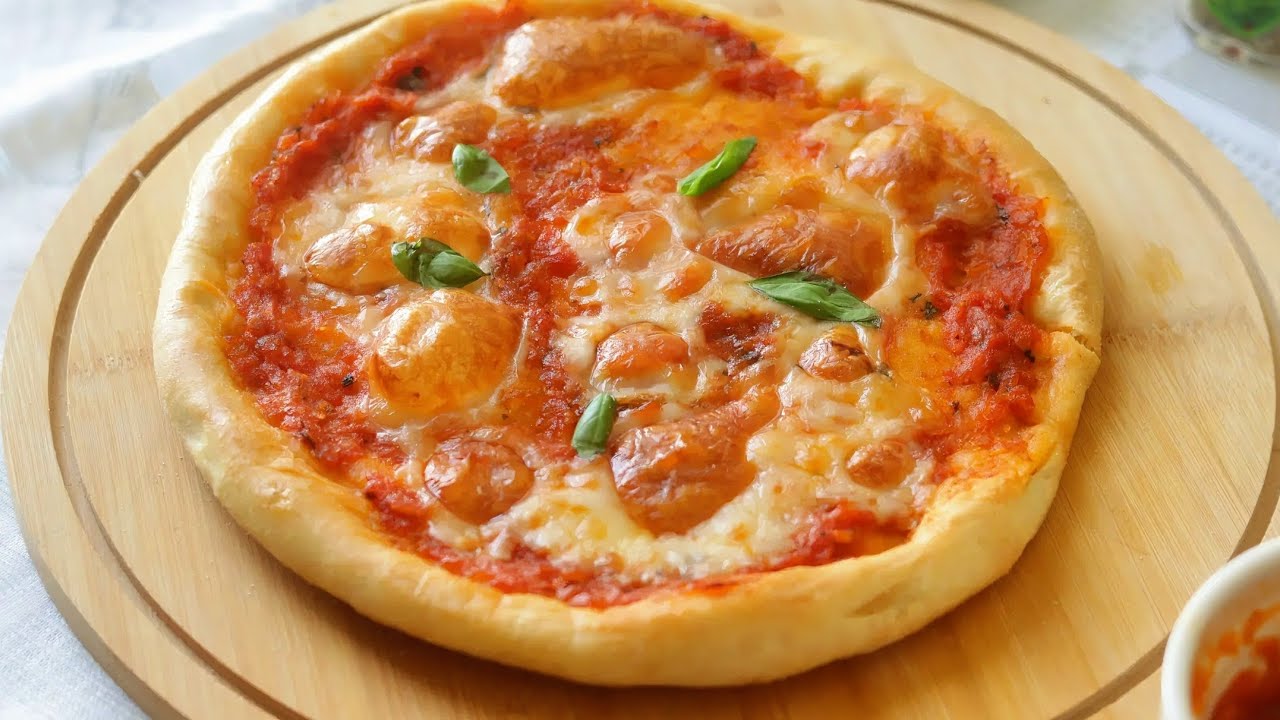 മാര്ഗറിറ്റ പിസ്സ    | Margherita Pizza Recipe with Marinara Sauce