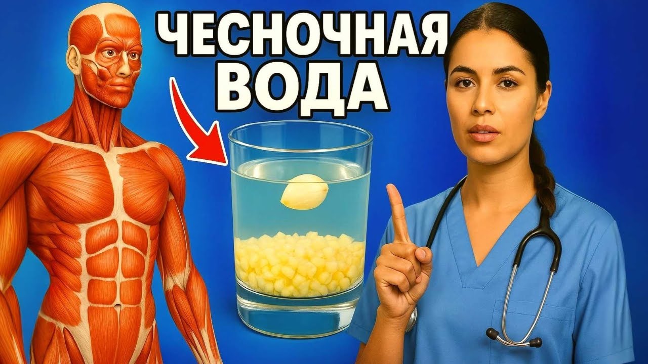 🧄 Что будет, если пить ЧЕСНОЧНУЮ ВОДУ 30 дней?