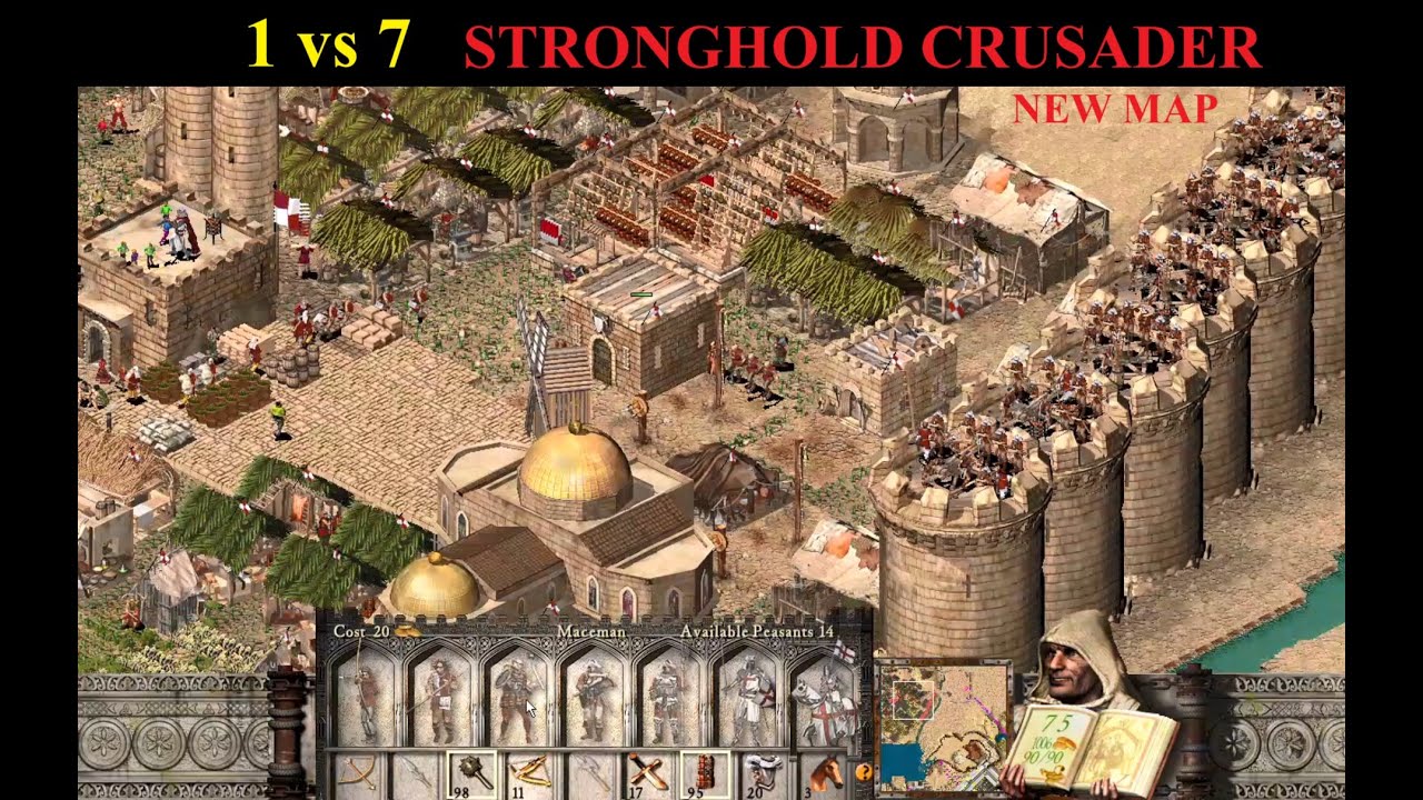 1 vs 7 IMPOSSIBLE STRONGHOLD CRUSADER BATTLE! Wolf's Last Stand – Epic Comeback