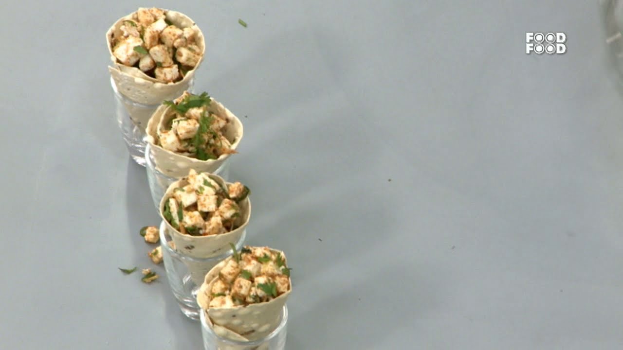 Papad Paneer Rolls - Sanjeev Kapoor's Kitchen
