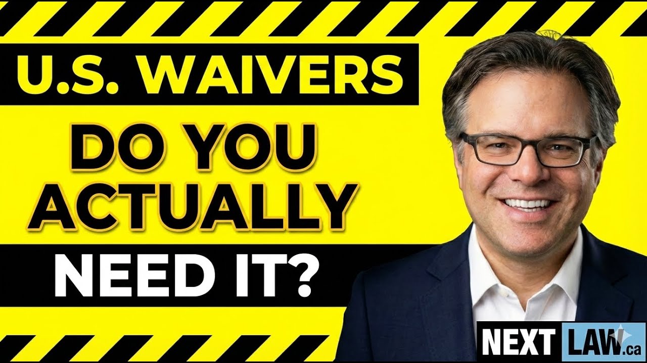 Do You Need a U.S. Entry Waiver? | Statutory Deconstruction