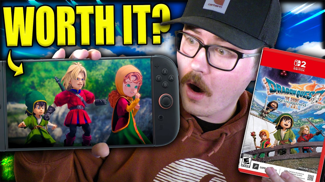 Нам ОБЯЗАТЕЛЬНО нужно поговорить о Dragon Quest 7 Reimagined на Switch 2... Хороша ли она?