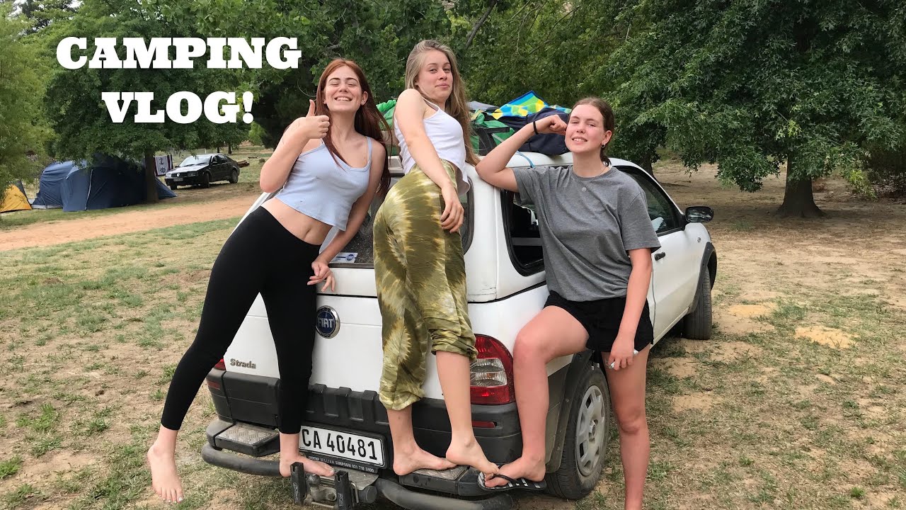 3 teen girls go camping - a vlog