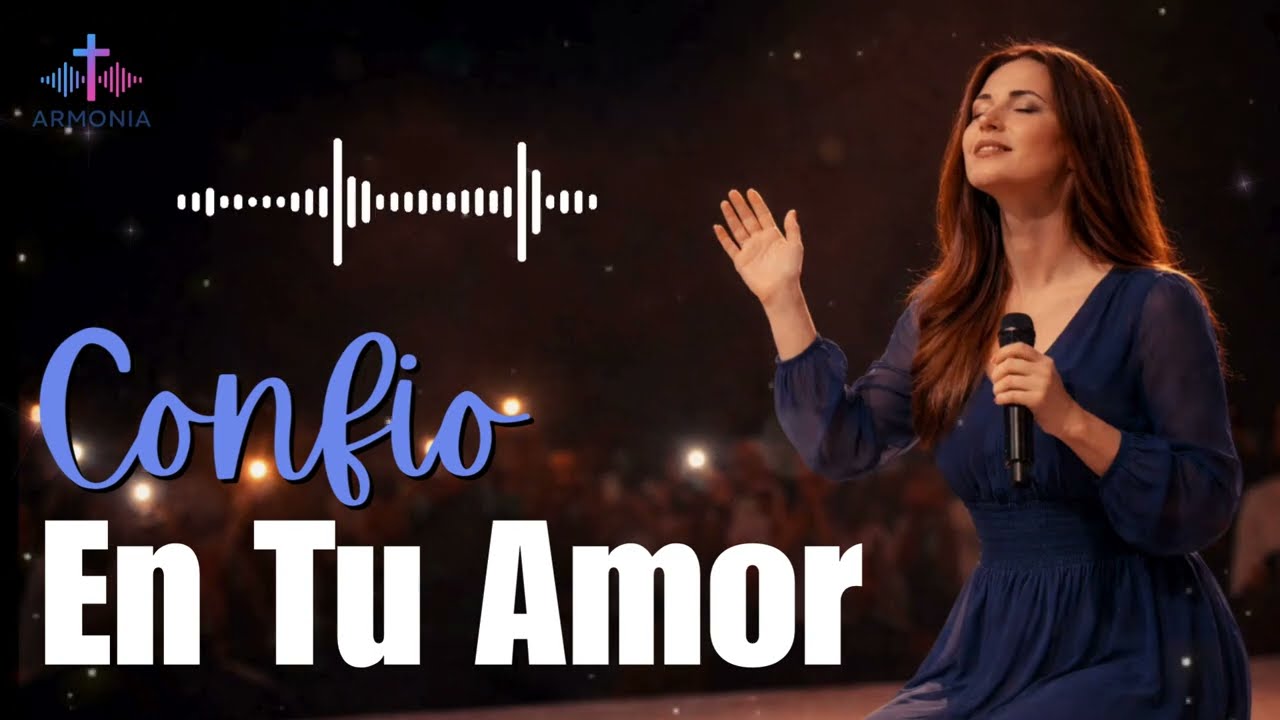 💖 Confiaré en Tu Amor 🙏 Descansaré en Tus Promesas | Canto Cristiano de Adoración, Paz y Fe ✨