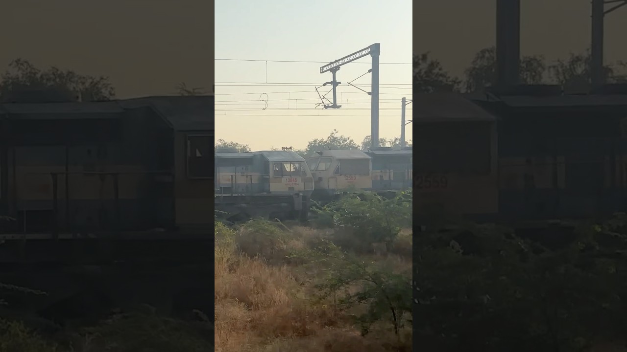 Diesel Loco's Lineup At Luni Junction | WDG4 #wdg4 #indianrailways