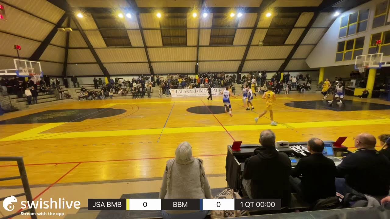 Live propulsé par l'application Swish Live
JSA BMB  VS BBM