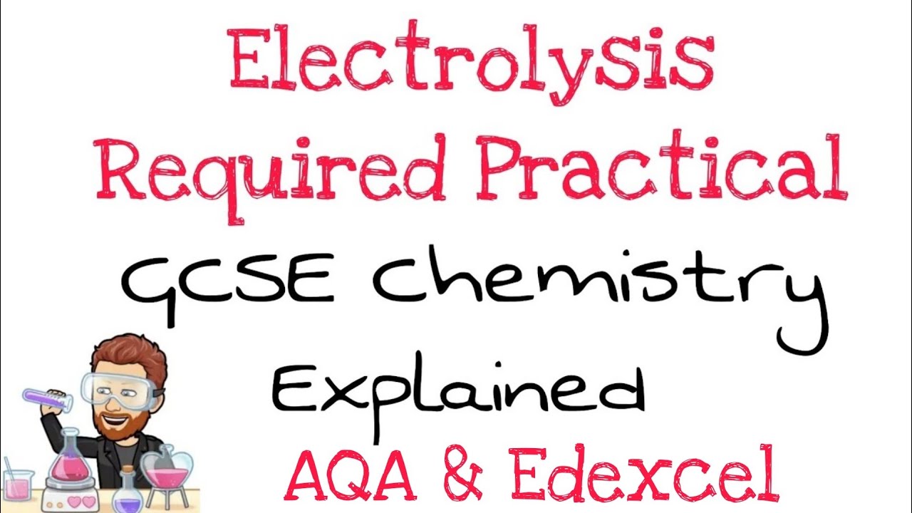 Electrolysis Required Practical | AQA | Common Practical | Edexcel | GCSE Chemistry | Combined Sci