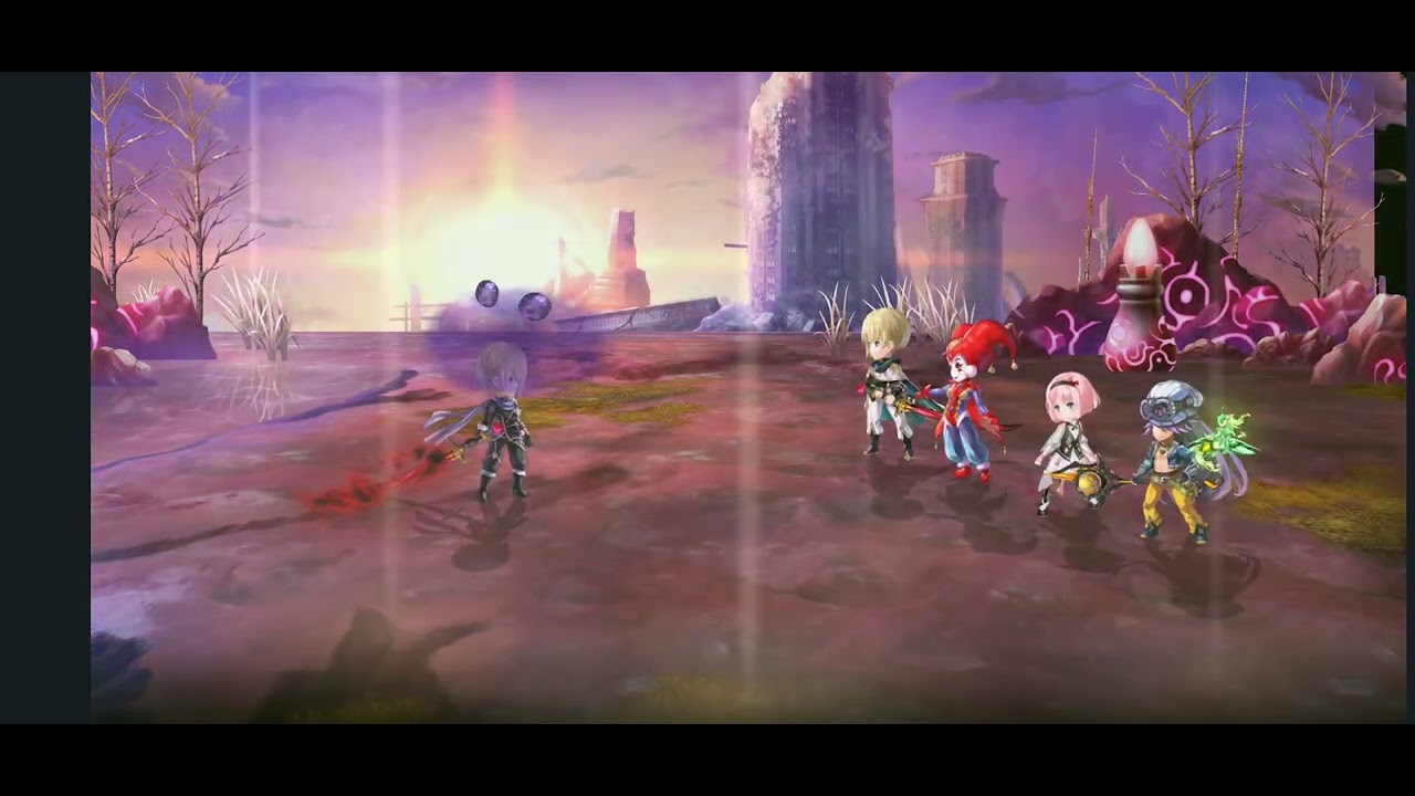 (Another Eden GL) Shadow of the Swordsman vs Sevyn + free characters