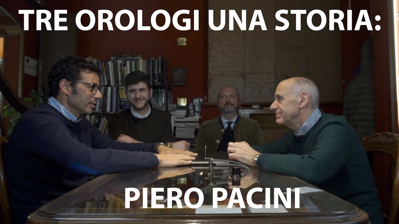 Tre Orologi Una Storia: Piero Pacini