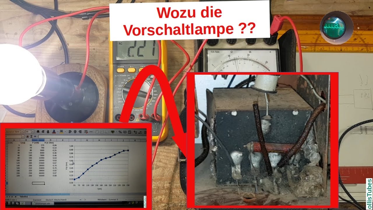 Vorschaltlampe - Sinn und Bauvorschlag (Quickie 004)