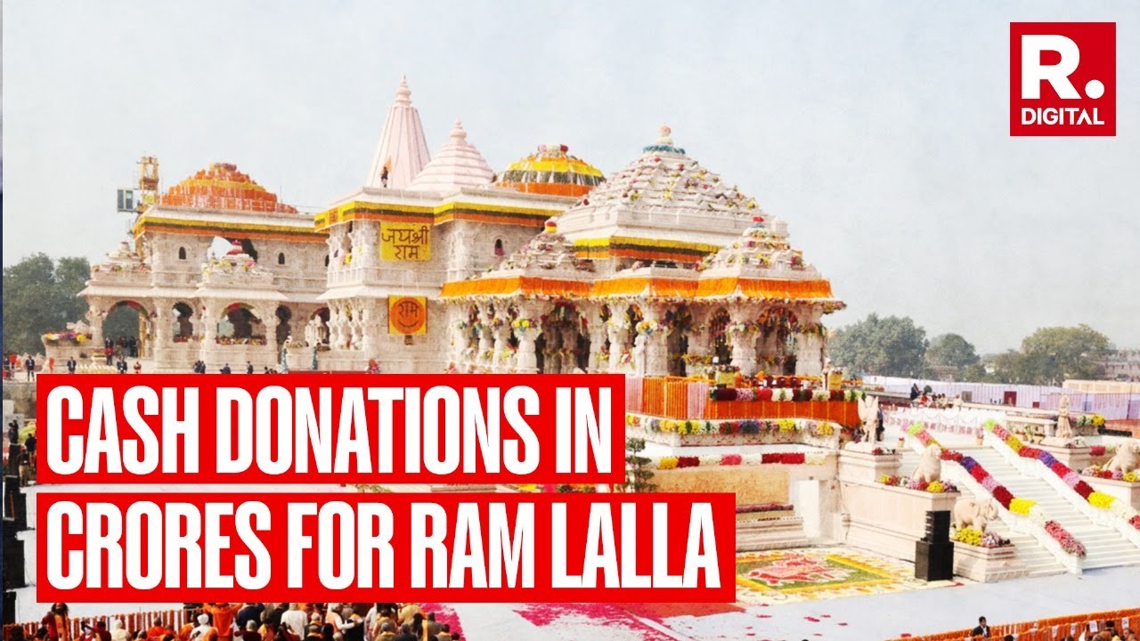 How Much Cash Donation Has Ayodhya Ram Mandir Received In 2-3 Days