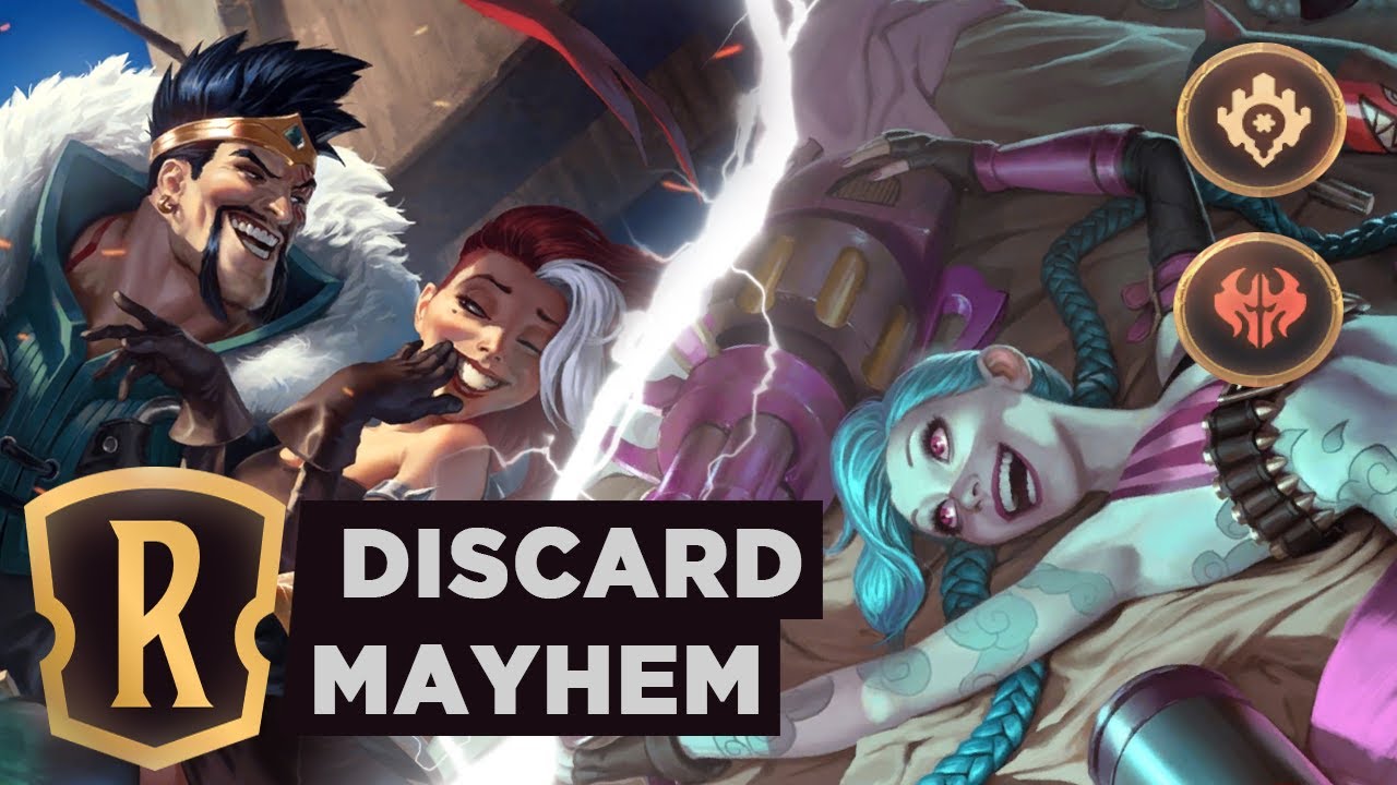 DRAVEN & JINX: Отменить Mayhem | Legends of Runeterra