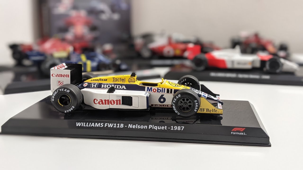 Williams FW11B 1987 – The F1 Powerhouse That Conquered the Track! 🏎️💥