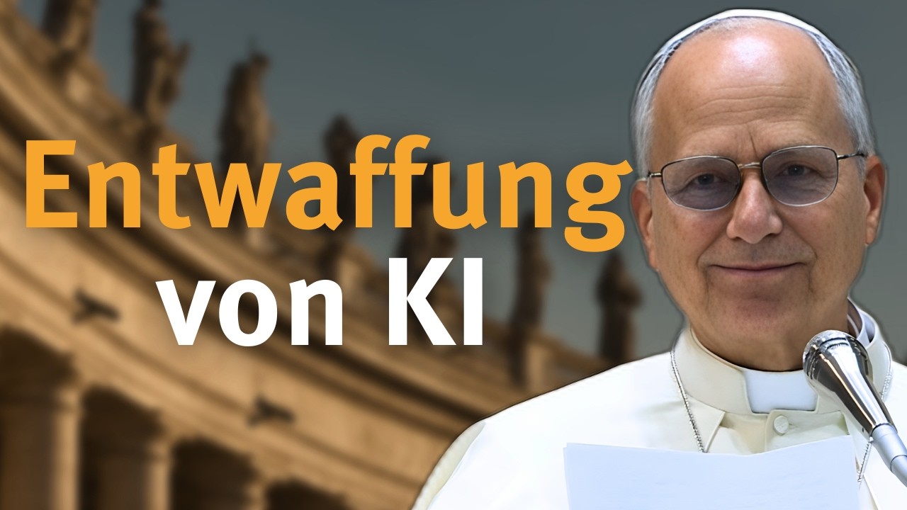 Papst Leo XIV.: &bdquo;KI muss entwaffnet werden