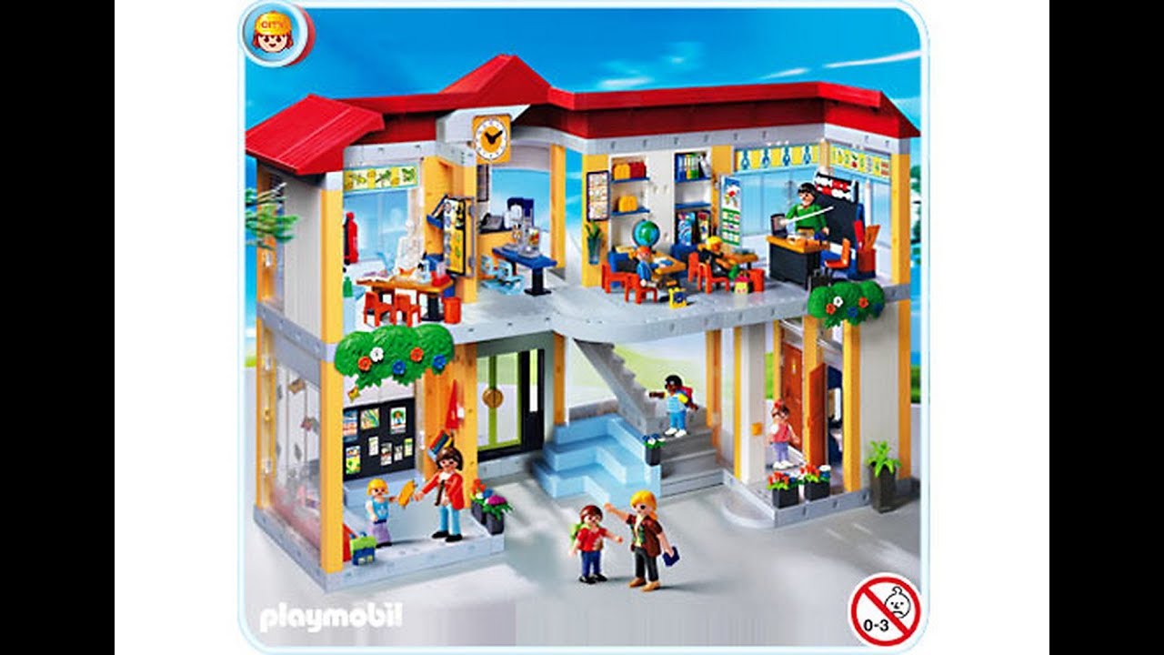 Anciens Playmobil : L'école (2009)