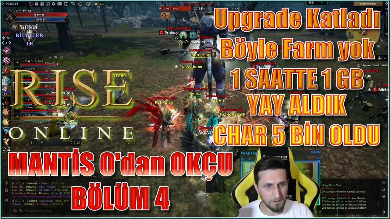 Mantis Bölüm 4 - Farmın içinden Geçmek 2 Saatte 2 GB - Upgrade - Boss !  Vixen 7 - Sesli Bilgiler TR