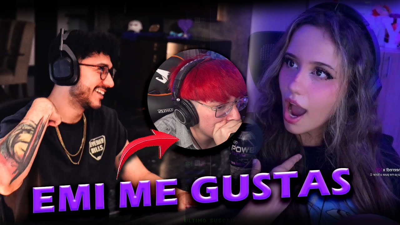 ZEIN presencia a Gloglo declarandose a EMI en directo XD. Emikukis visitaria a Zein ||😜Elzeein