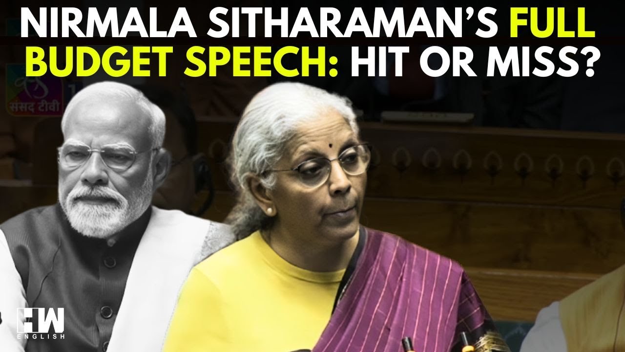 Nirmala Sitharaman Budget Full Speech: What Are The Big Highlights From Finance Minister's Speech?