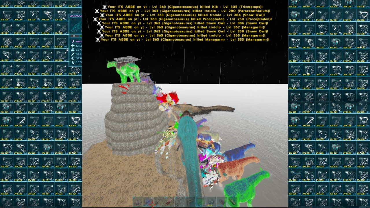 Getting 120 cryos on Blue ob ARK SmallTribes PvP