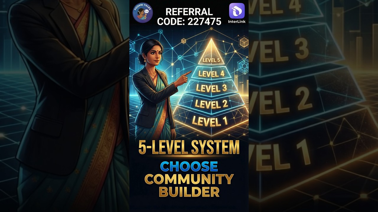 #InterLink 5-Level System: Guide to choose Community Builder Selection 🚀 form |  #PoorniTalks