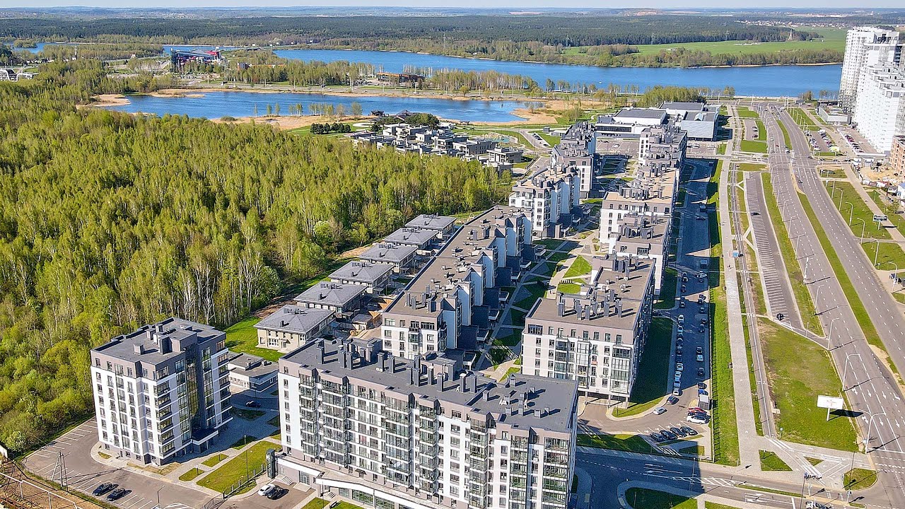 Облет жилого комплекса Олимпик Парк в Минске