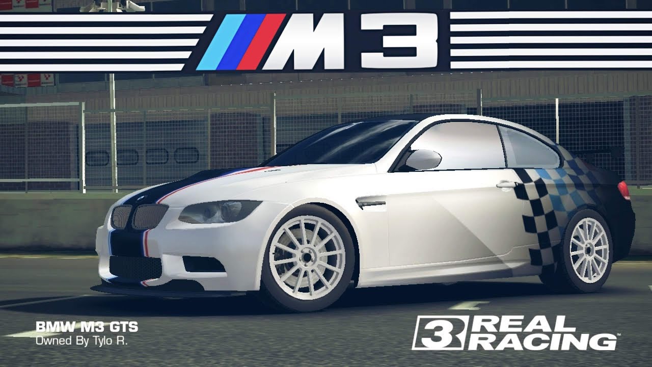 Real Racing 3 Car Customization: BMW M3 GTS | Tylo Ren