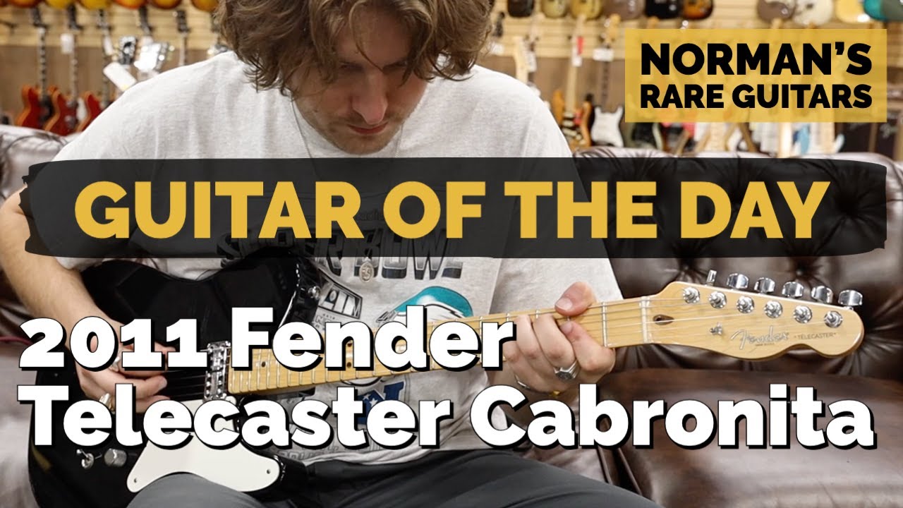 Guitar of the Day: 2011 Fender Telecaster Cabronita | Norman's Rare Guitars