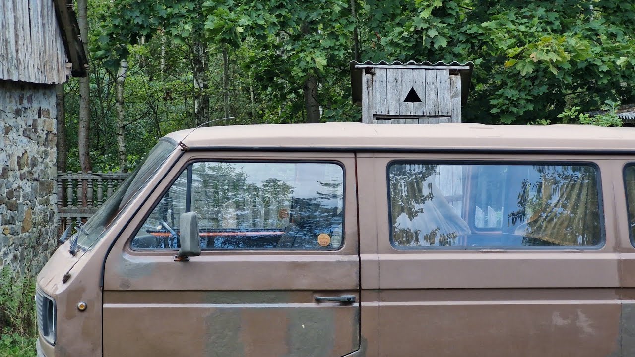 Najbrzydszy już w robocie - Volkswagen Transporter T3 1.6 diesel 