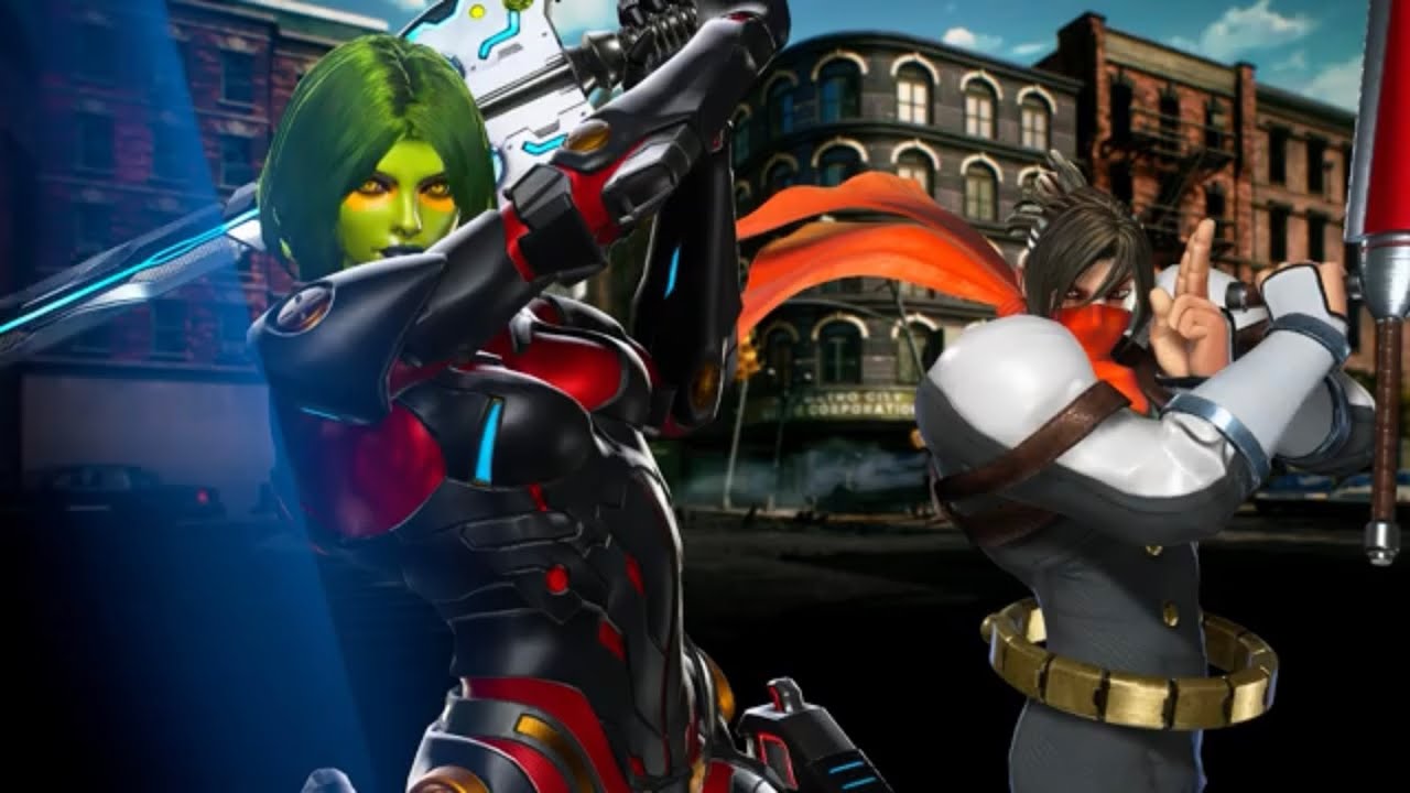 Marvel vs Capcom Infinite: Gamora and Strider Hiryu arcade playthrough