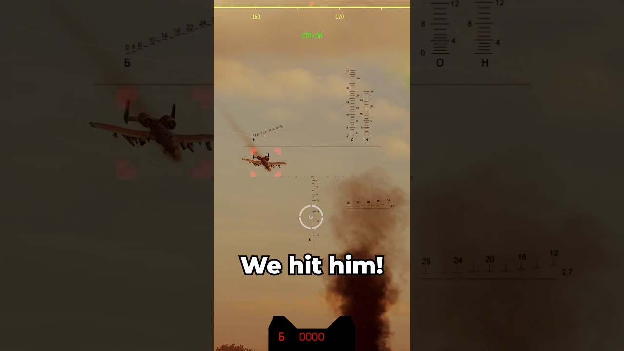 A-10 Tried to BRRRT – We Replied With BOOM!