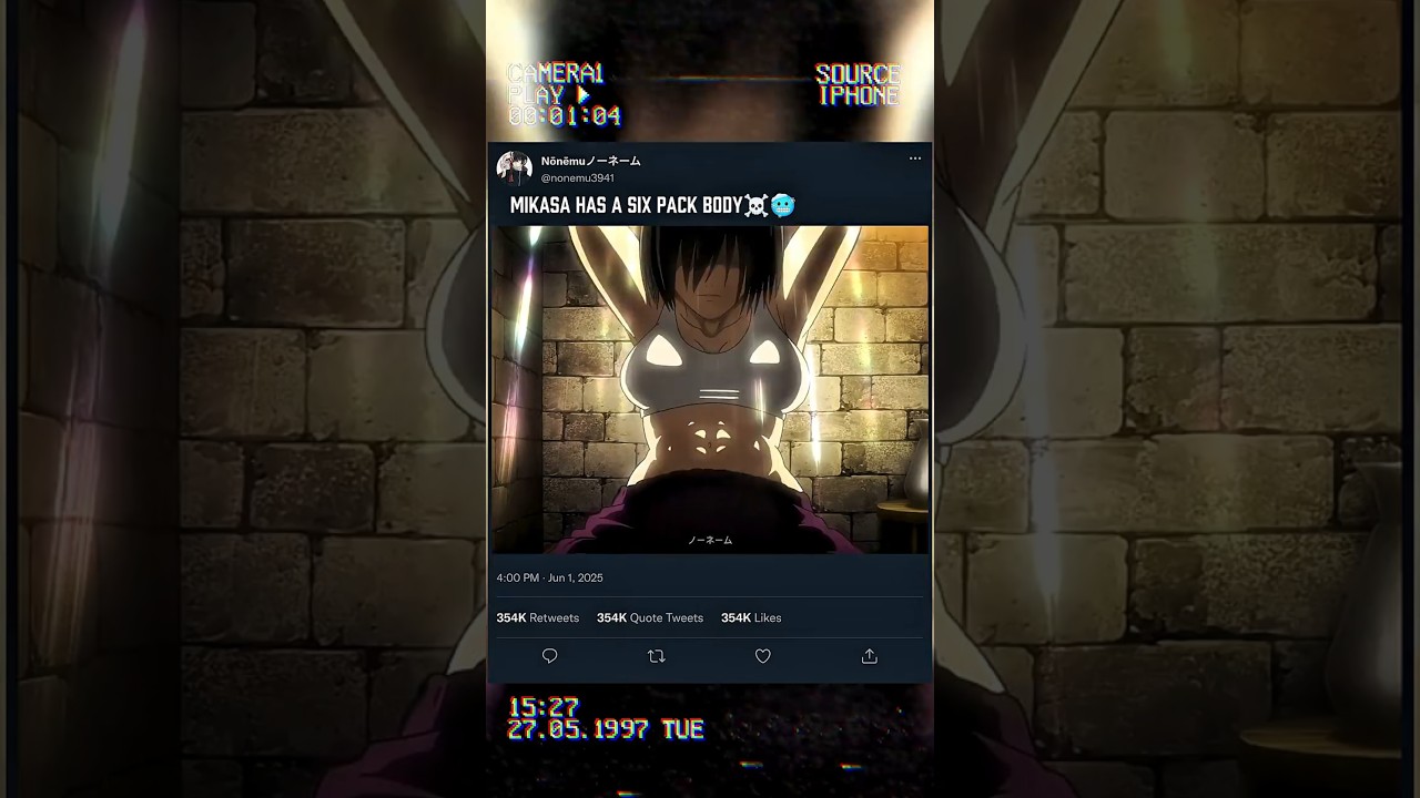 mikasa's body ☠️🥶