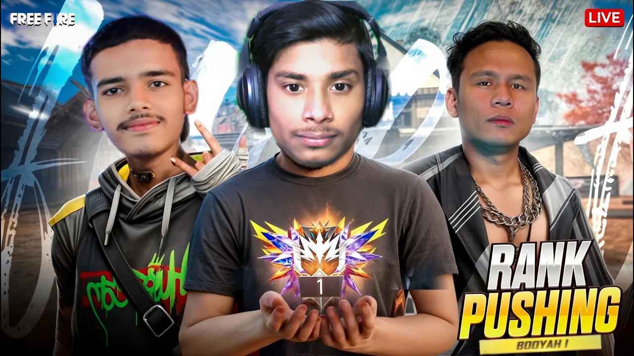 🔴 LIVE | Top 1 Grandmaster Push 🔥 | Free Fire Shorts Live #shorts #shortslive #freefire #kamleshffyt