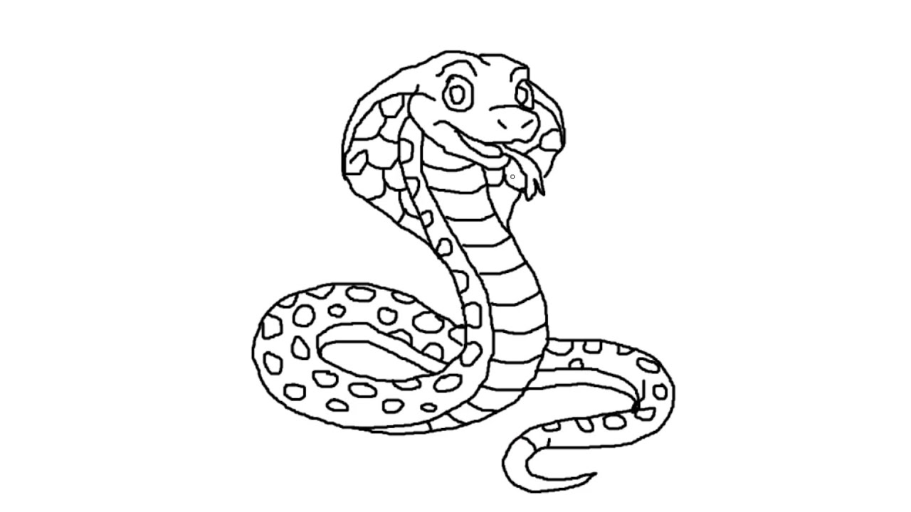 Snake Easy Drawing - Nishant Pundir