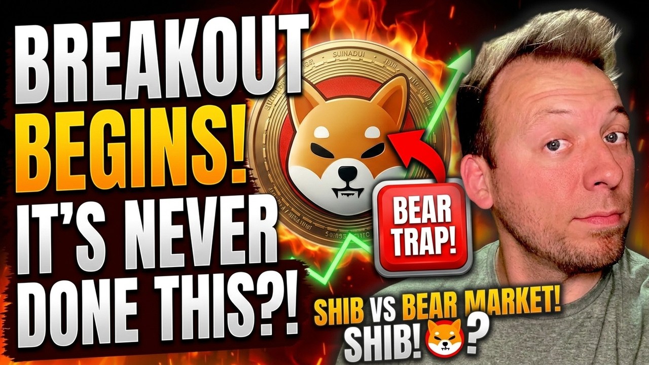 SHIBA INU &mdash; Прорыв начинается! SHIB такого еще не делал?! Медвежья ловушка!