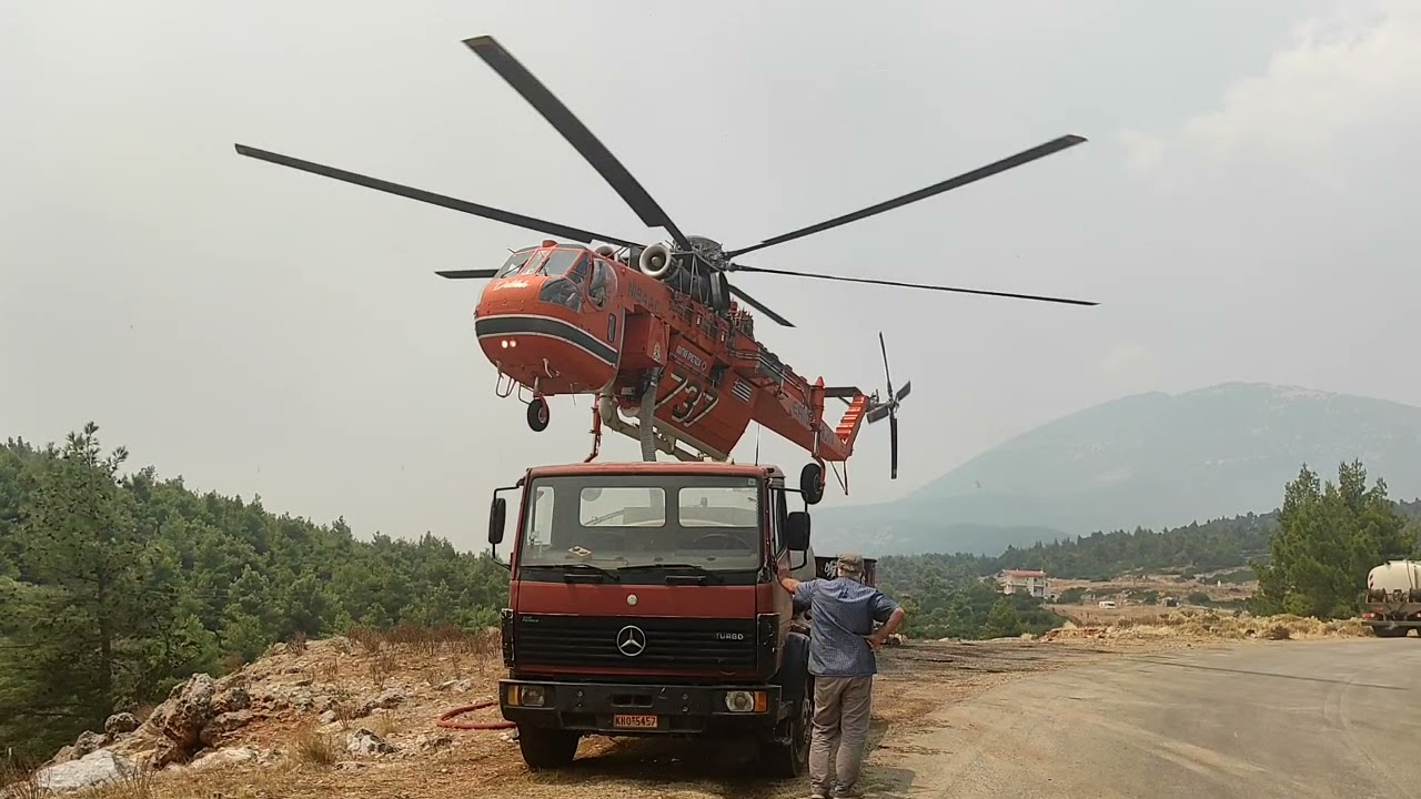 Sikorsky, Bell, Canadair and Beriev operate in Greece