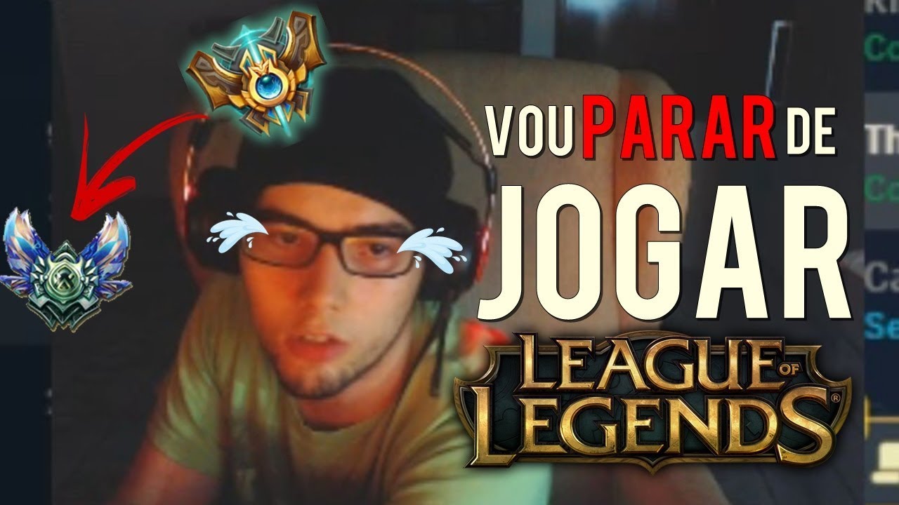 VOU PARAR DE JOGAR LOL? - NOVO EDITOR DO METTAYAHU