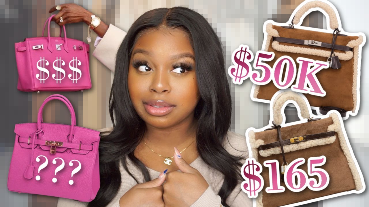 $165 BIRKIN?! BADDIE ON A BUDGET LUXURY HAUL! ALL HERMES VIBES! FT. HANDBAGS RESORT