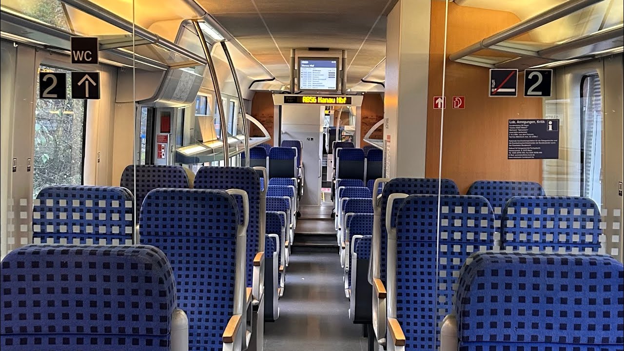 Mit der Westfrankenbahn durch den Kahlgrund auf der RB 56 von Schöllkrippen nach Hanau Hbf