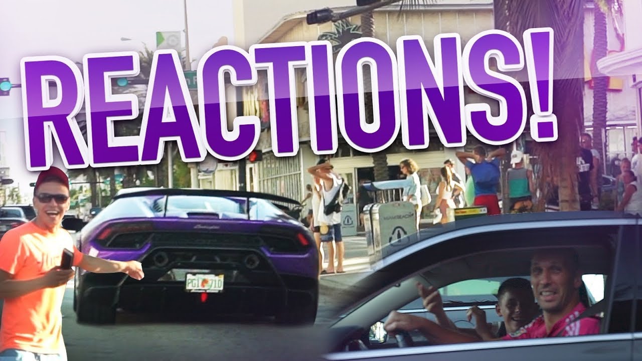 Reaction Video #23: Miami GOES Nuts for Huracan Performante
