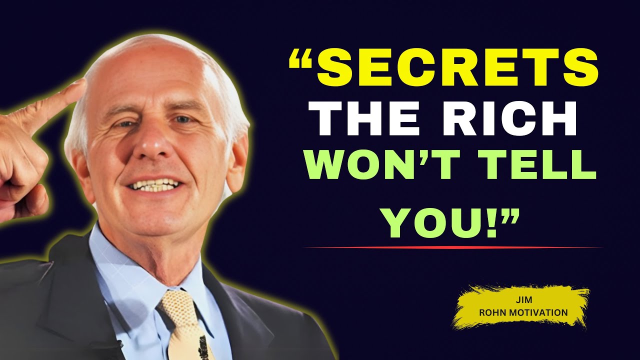Think Success, Kill Excuses, Act Daily Secret Thinking Patterns of the Rich  Jim Rohn Motivation