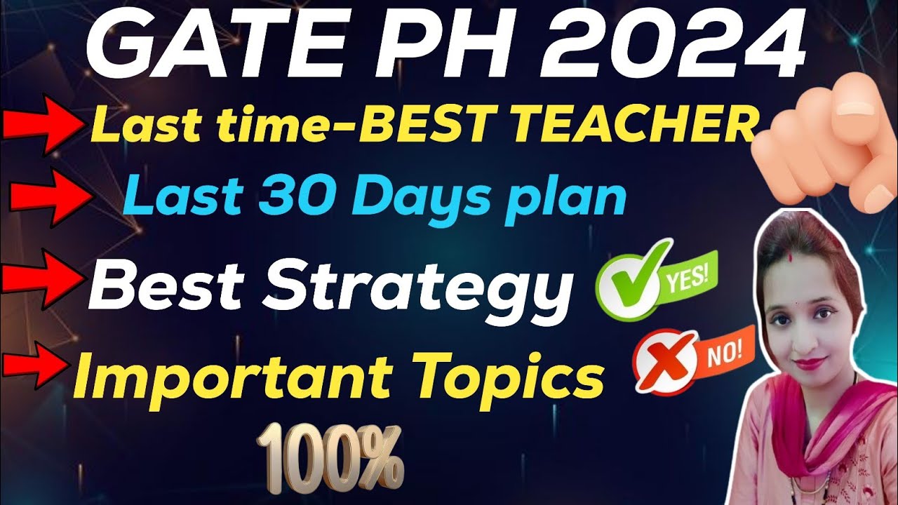 Mastering GATE 2024: A Proven 30-Day Strategy for Success