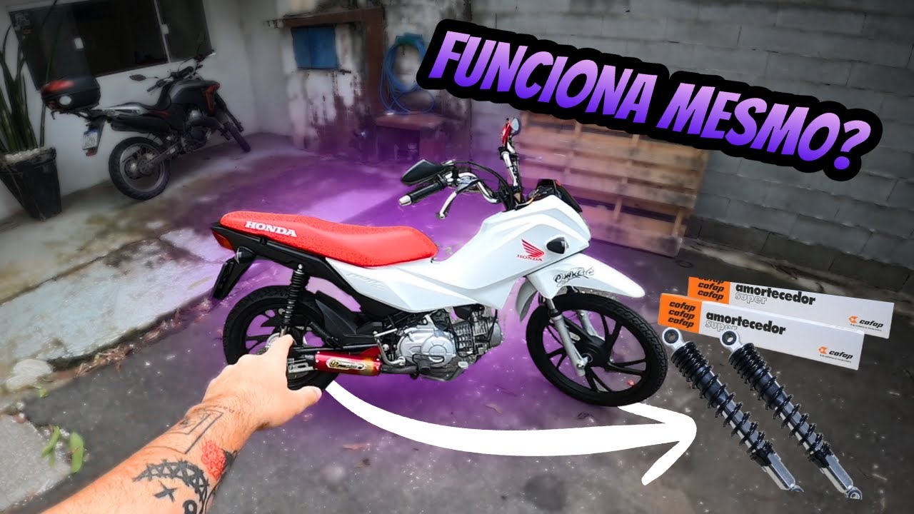 SUSPENSÃO DA CG 150 NA POP 110: FICOU MELHOR OU PIOR? 🔥