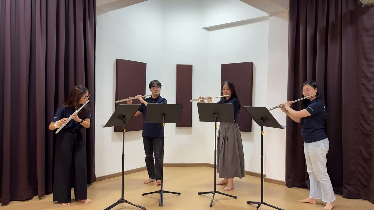 [CGFA Teachers] Satoshi Yagisawa - Coloratura | Flute Quartet Performance