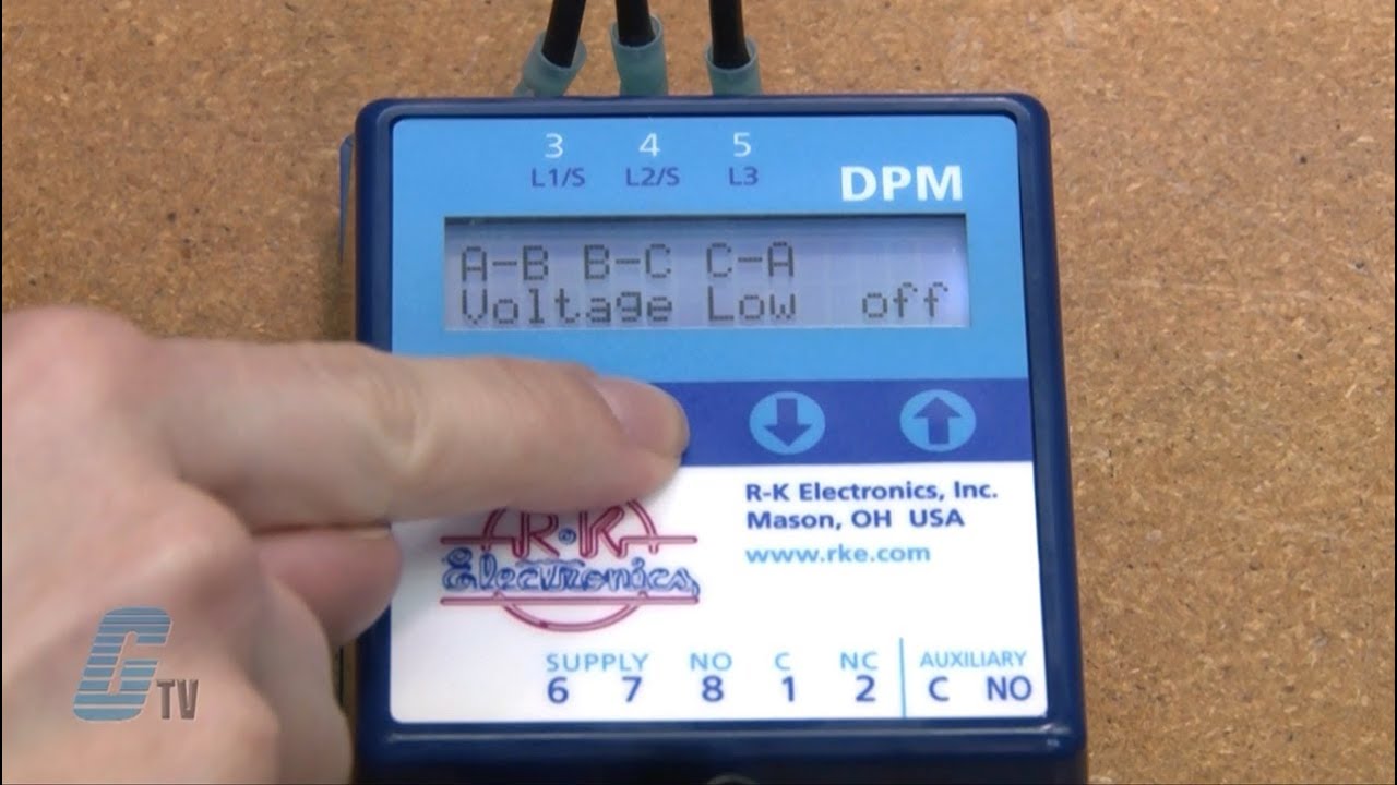 RK Electronics Digital Phase Monitor