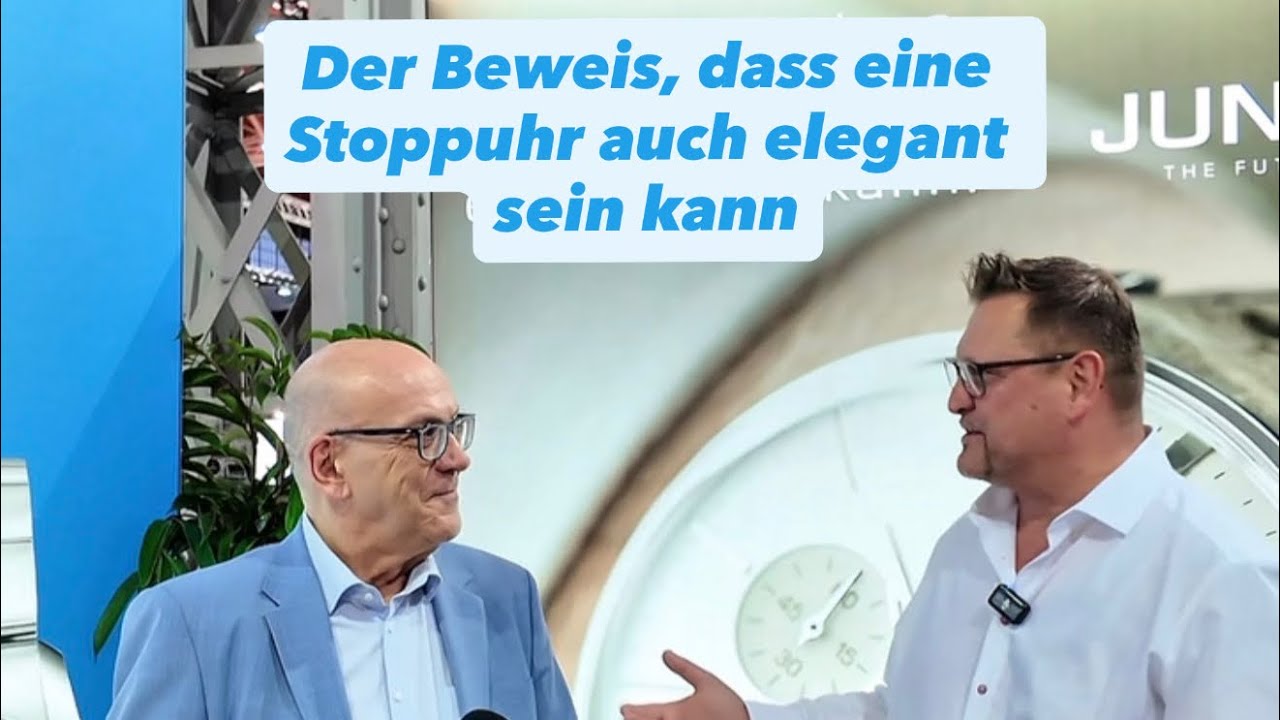 Junghans beweist uns, dass Stoppuhren auch elegant sein können. #junghans #watch #talk #uhrenliebe 