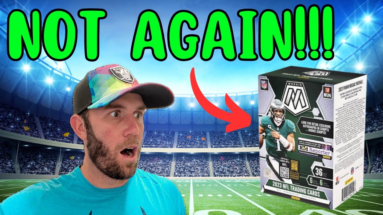 I WANT REDEMPTION!!! 2023 MOSAIC FOOTBALL BLASTER BOX