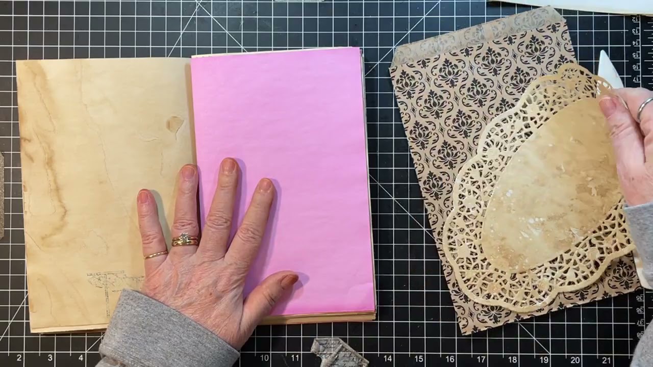 Tim Holtz Wallpaper Journal!