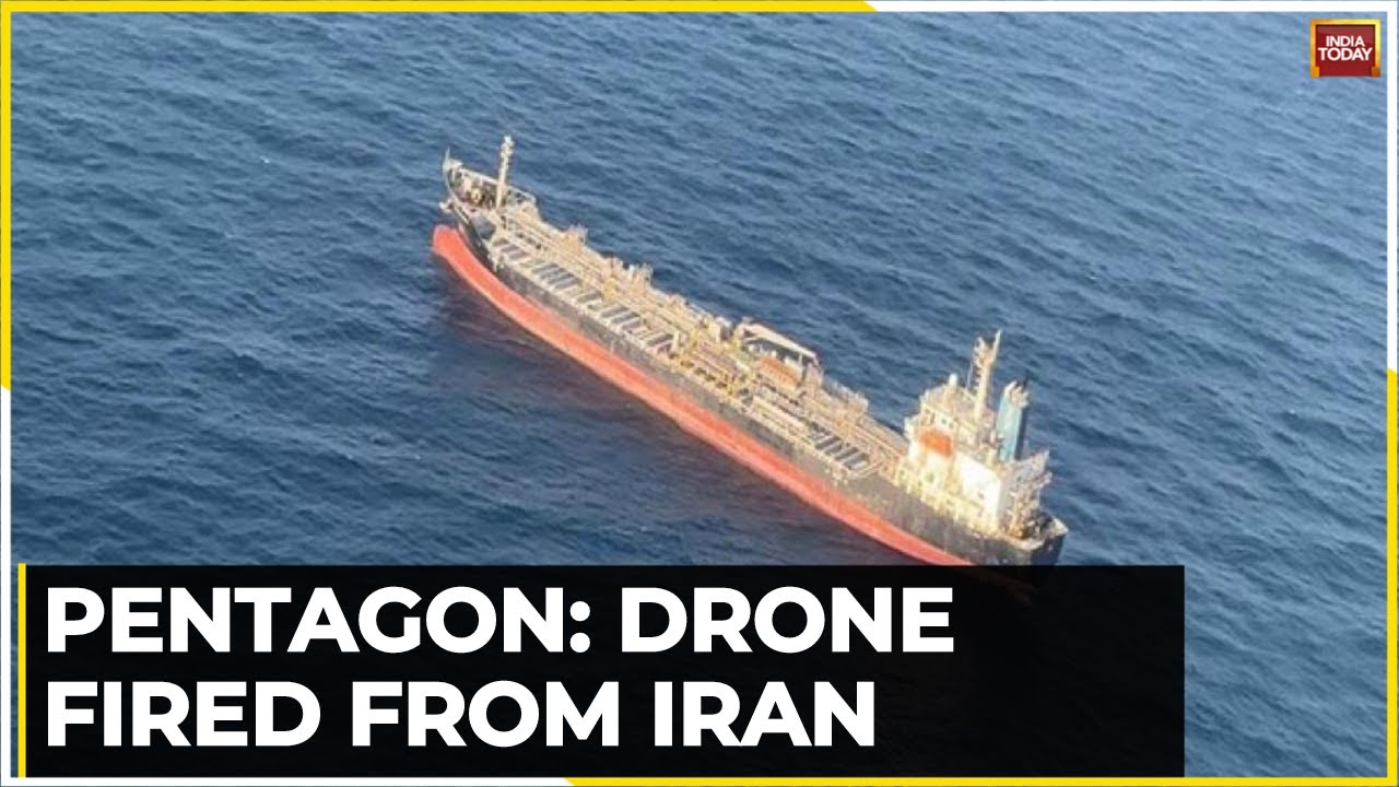 Drone Which Hit Israel-linked Vessel Off Gujarat Coast 'Fired From Iran', Says US | India Today News