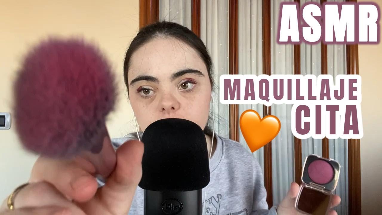 ASMR te Maquillo para una Cita Romántica 👩🏻‍❤️‍👨🏼